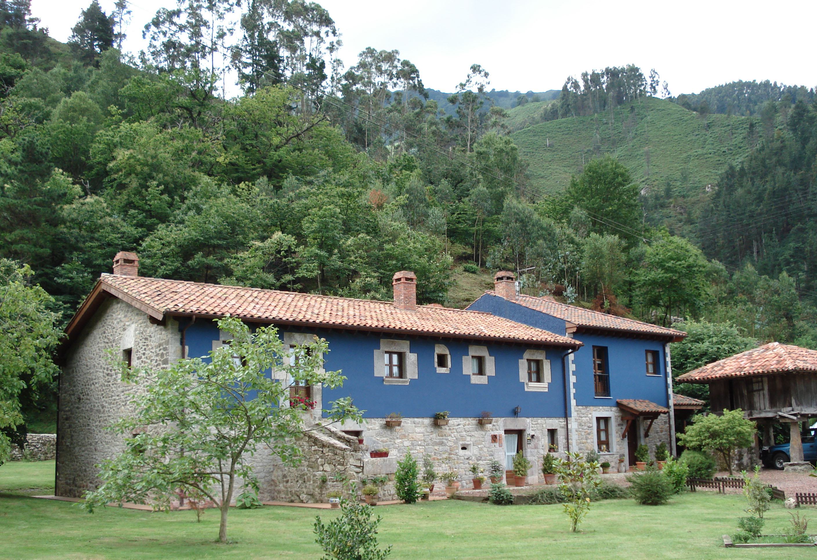 Vista de Bajo Los Tilos. Casa de Aldea Compartida