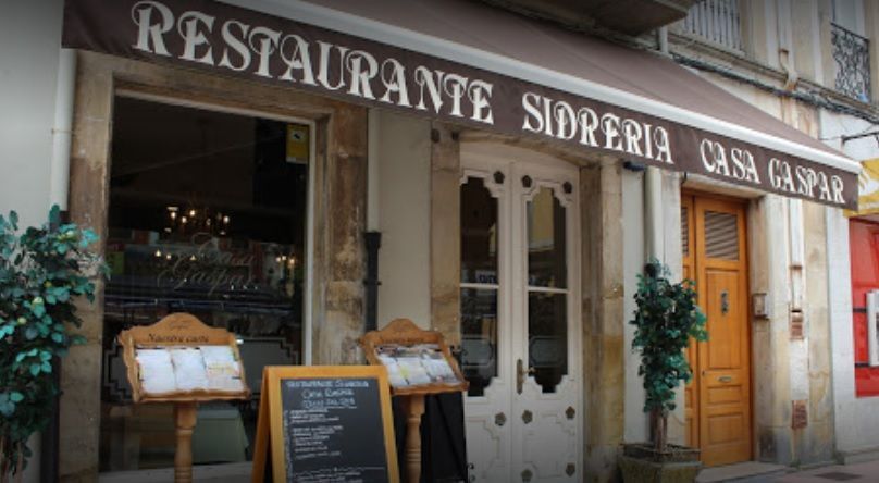 Vista exterior del Restaurante y Sidrería "Casa Gaspar"