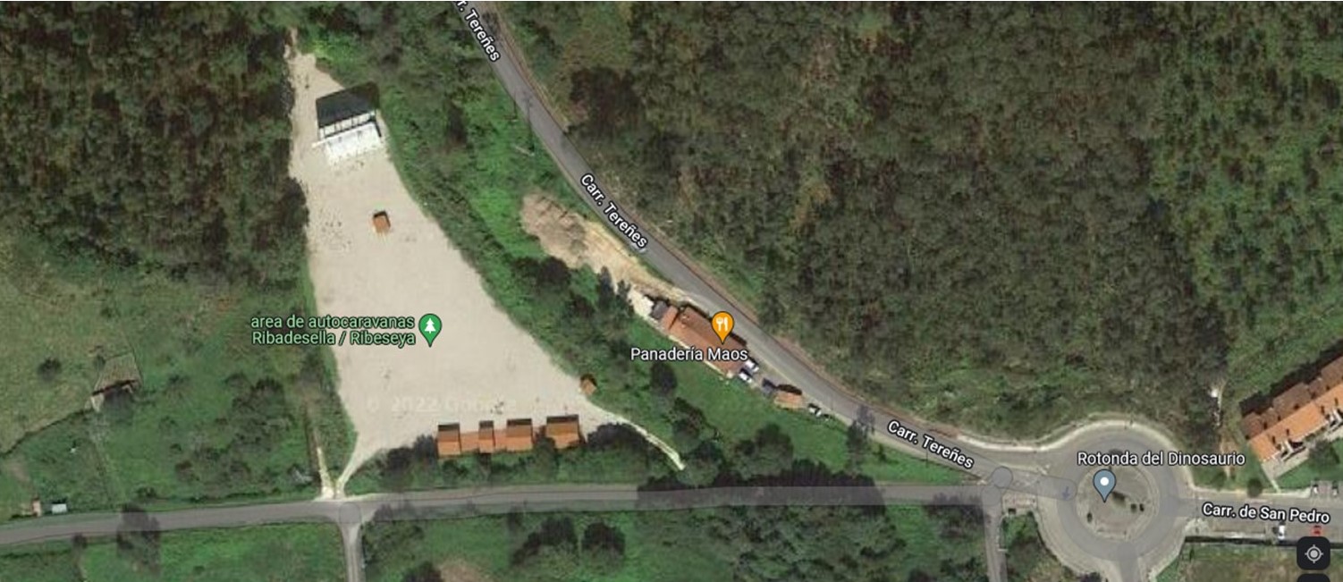 Zona Autocaravanas carretera San Pedru_plano