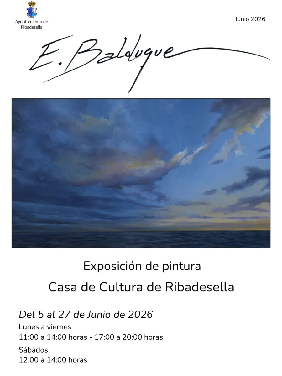 Cartel Exposición Emilio Balduque
