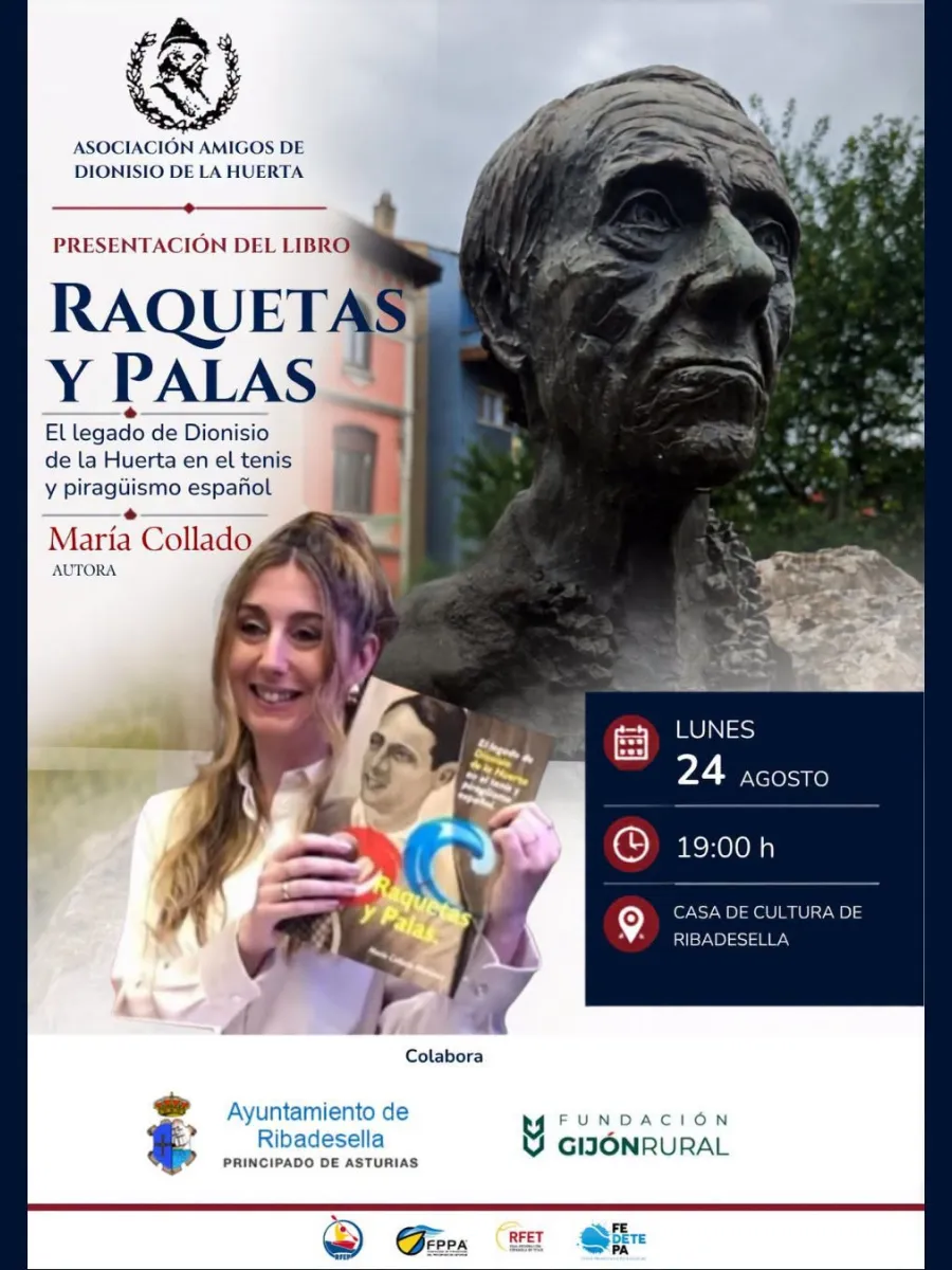 Cartel de la presentación literaria de María Collado