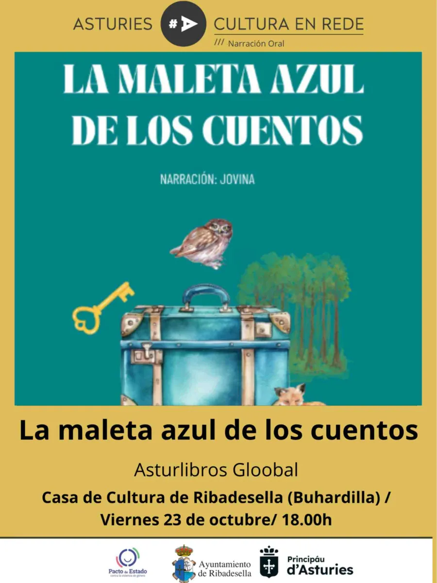Cartel del Cuentacuentos de Jovina
