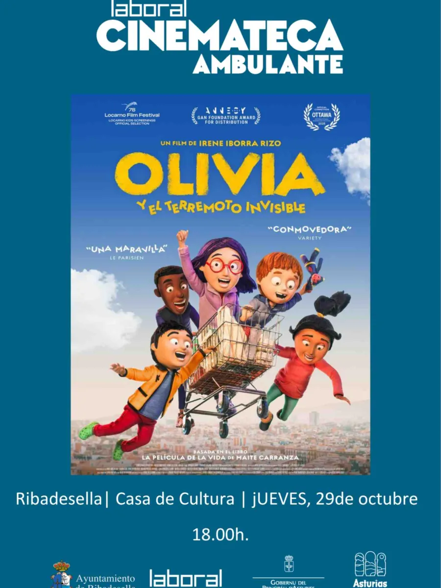 Laboral Cinemateca Ambulante: "Olivia y el terremoto invisible"