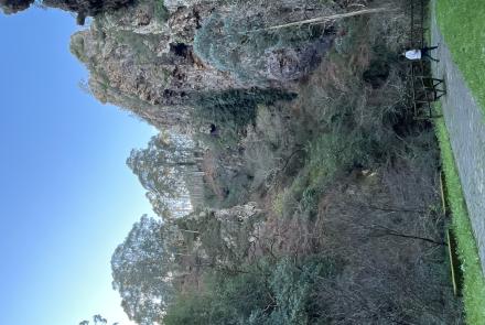 Desfiladero de Entrepeñes, cercano a la playa de Vega