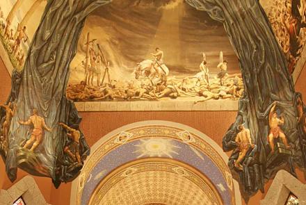 Pinturas de la iglesia de Santa María Magdalena