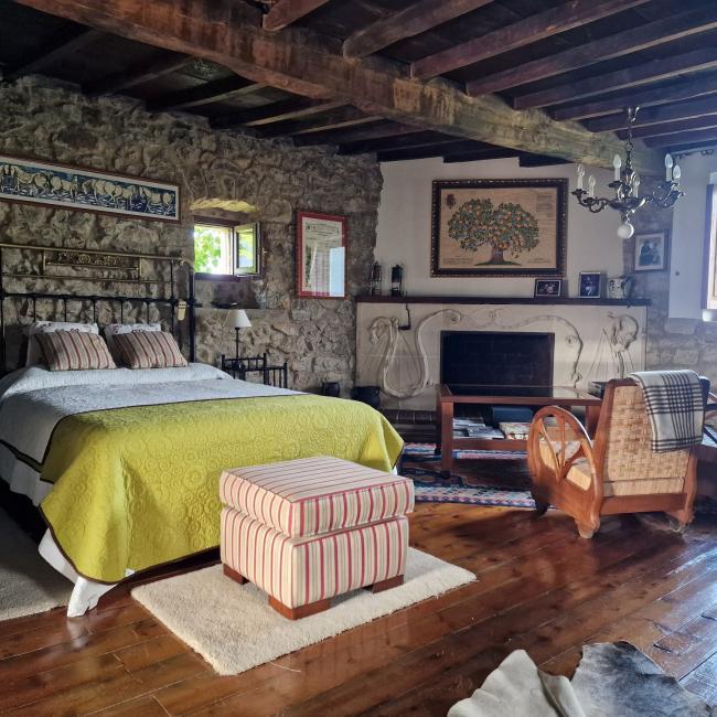 Casa de Aldea La Arquera _ habitación